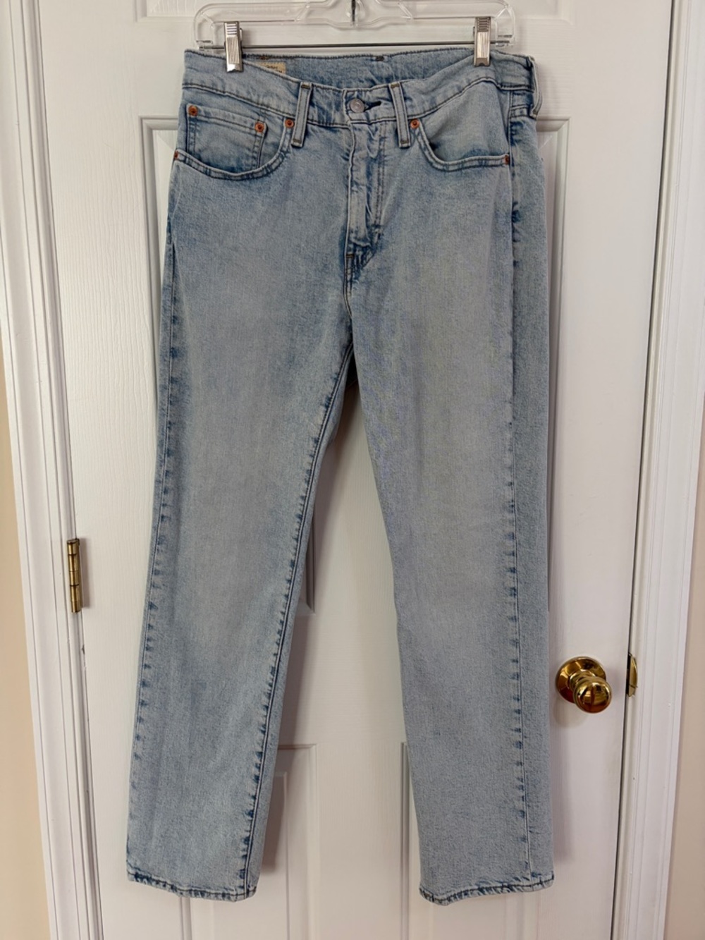 Levi's Light Blue Slim Straight Jeans 32x30